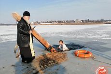 Крещенские купания в Чкаловке