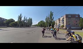 Велопробег 9 Мая - 2016г Кривой Рог.