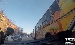 Неуважение на дорогах Кривбасса 22.01.2016 | 1kr.ua