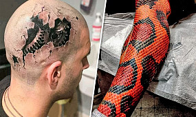 11 самых реалистичных татуировок, которые вы когда-либо видели