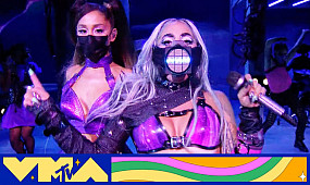 Lady Gaga Performs a Medley of «Chromatica II», «Rain On Me» (ft. Ariana Grande), & More