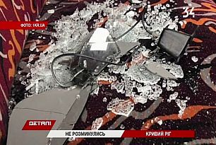 В Кривом Роге столкнулись маршрутка и троллейбус