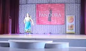Дарина Читадзе. Индийский танец на фестивале «PANDORA» - Dhoom Tana. г. Кривой рог. 2 место